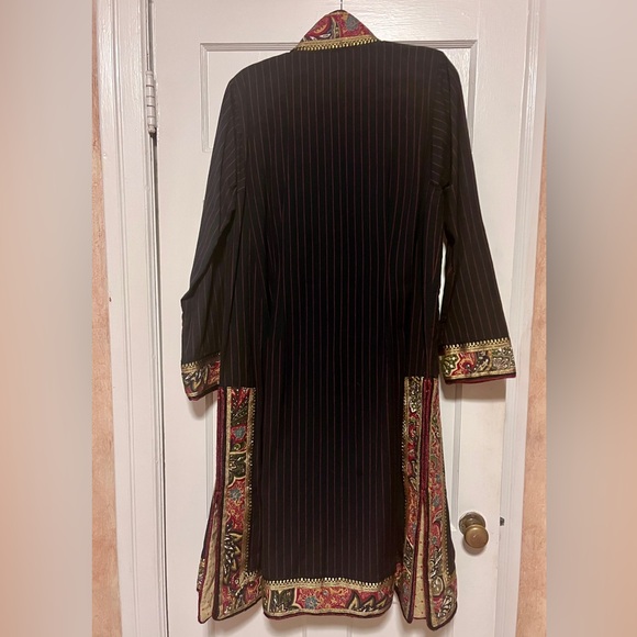J Peterman Tamerlane Indian Coat. Size 14. EUC - Picture 7 of 8